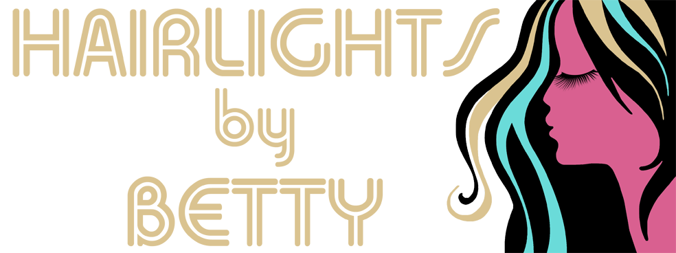 Logo Hairlights by Betty Wien, Mobile Friseurin, Visagistin, Haar Stylistin