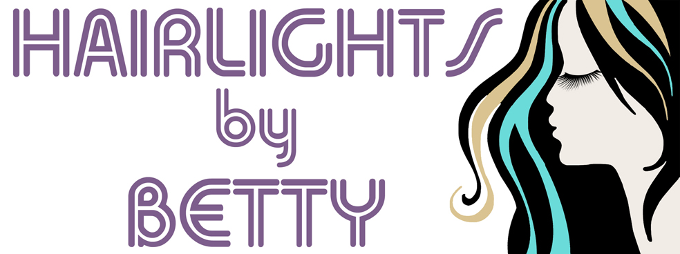 Logo Header Hairlights by Betty Wien, Mobile Friseurin, Visagistin, Haar Stylistin